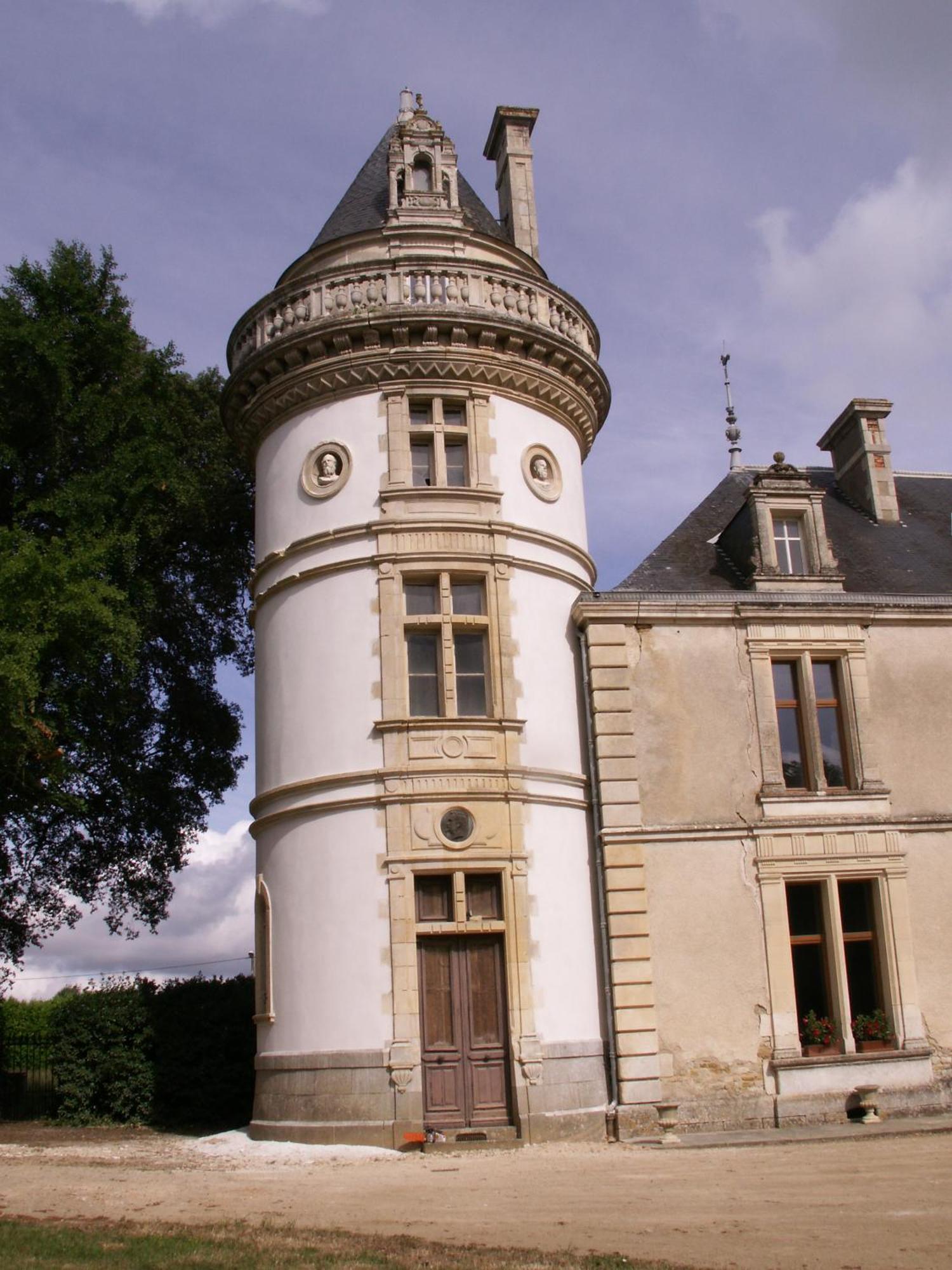 Chateau De La Court D'Aron Saint-Cyr-en-Talmondais Exterior foto